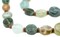 Circular - Thick Cut Roman Glass Beads, Genuine Glass Found in Afghanistan, Matte Glass Beads for Jewelry Making, The Bead Chest